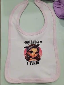 baby bibs, Imagen de Muñequita, - Picture 1 of 3