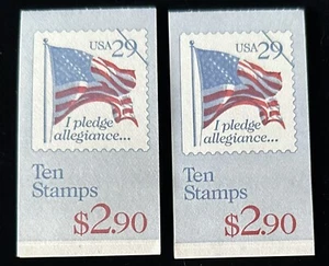 SCOTT #BK195& Bklt of 10 1992 FLAG & PLEDGE of ALLEGIANCE ~ 29c MNH - Picture 1 of 1