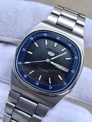 老式精工 5 自动 6309-5100 S.T 钢 — 第 1/4 张图片