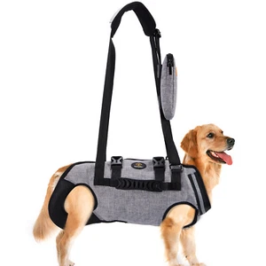 Bolso de cabestrillo para mascotas paquete de transporte para perros arnés de elevación cuerpo entero soporte bolso de hombro - Imagen 1 de 15