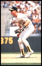 1989 Barry Colla Oakland Athletics Mark McGwire Postcard #4
