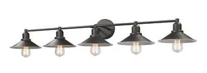 Casa 5-Light Bathroom Vanity Light In Olde Bronze - Picture 1 of 1