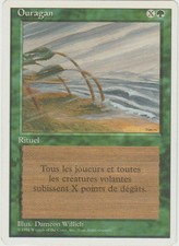 ► magic-style ◄ mtg-hurricane/hurricane-French revised fwb-EX/EX +