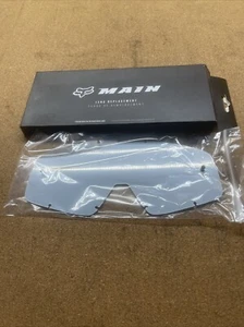 Fox Racing Main Frame Goggle Goggles Lens Grey Motocross Off Road Dust UTV ATV - Picture 1 of 8