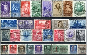 Regno - R.S.I. - Luogotenenza 1913/1945 - 88 pezzi usati (m2728) - Picture 1 of 3
