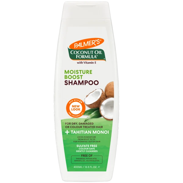 Palmer's Coconut Oil Formula Moist Boost Shampoo 400ml - Image 1 of 1