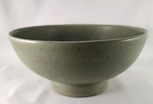 Vintage Haeger U.S.A. #101 Vegetable Small Serving Bowl 8" Dia. Green - Picture 1 of 8