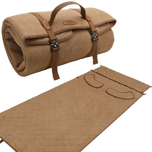 Portable Canvas Shooting Mat Folded Roll-Up Range Rest Ground Pad Camp Mat - Picture 1 of 46
