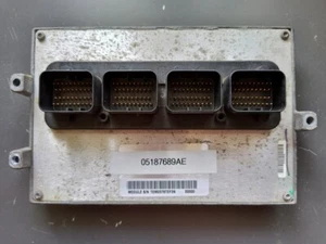 FREE PROGRAMMING 2009 Jeep Wrangler 3.8L AT ECU ECM PCM 05187689AE 05150466AA - Picture 1 of 2