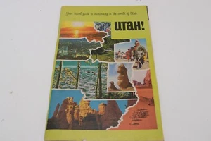 Vintage 1970's 1971 Utah Travel Vacation Booklet Brochure Original Ephemera - Bild 1 von 8