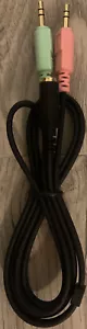 Joblot Official Turtle Beach PC Splitter Cables Recon Headsets 3.5 mm jacks - Picture 1 of 1