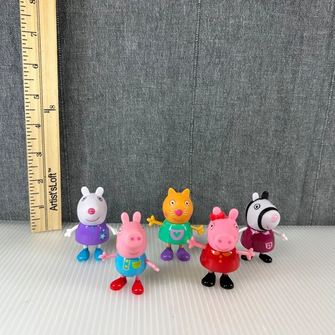 Peppa Pig And Friends George Zoe Suzy Candy  2" Inch Figure Lot Jazwares Cover