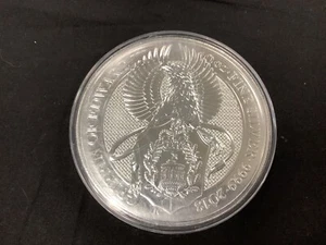 2018 Great Britain 10 Ounce Silver Beast Griffin of Edward III .9999 Fine! - Picture 1 of 4