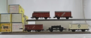 Piko 5 verschiedene Güterwagen aus einer Sammlung mit OVP DC (3) - Bild 1 von 2
