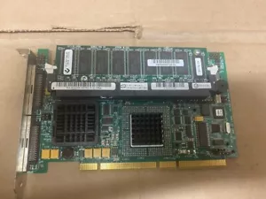 LSI Logic PCBX518-B1 Mega RAID SCSI Controller w/ 128MB RAM Cache and Battery - Picture 1 of 5