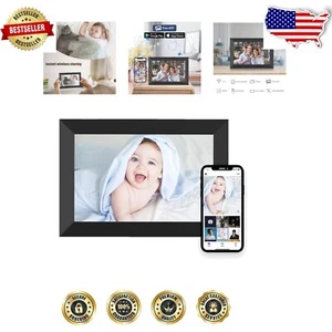 10.1'' Auto-Rotate Digital Picture Frame - Perfect Gift for Cherished Memories - Picture 1 of 9