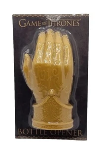 GAME OF THRONES JAIME LANNISTER GOLDEN HAND BOTTLE OPENER HBO BNIP - Picture 1 of 7