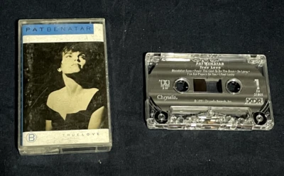 Pat Benatar True Love CASSETTE TAPE Chrysalis RECORDS VINTAGE 90s - Image 1 of 4