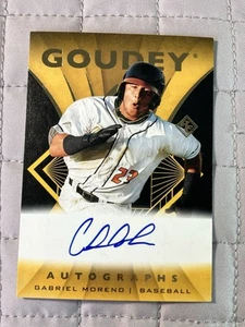Gabriel Moreno 2023 Upper Deck Goodwin Goudey Autograph #GA-GM Rookie Card Auto - Picture 1 of 2