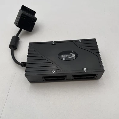 Datel Sony Playstation 2 (PS2) 4x Multiplayer Adapter Model PS2490D Black - Image 1 of 4