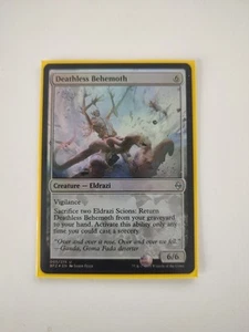 MTG Deathless Behemoth Battle for Zendikar 005/274 Regular Uncommon - Picture 1 of 1