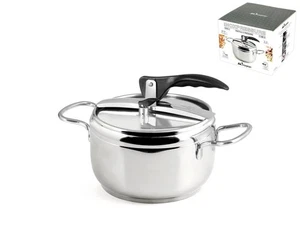Olla A Presión Inox Inoxpran 3,5 Litros Gris - Imagen 1 de 3