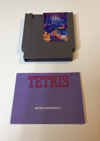 Tetris (Nintendo Entertainment System, 1989) WITH MANUAL