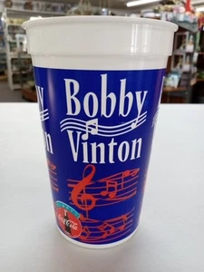 Vintage Bobby Vinton Coca-Cola Plastic Refillable Theatre Cup - Picture 1 of 11