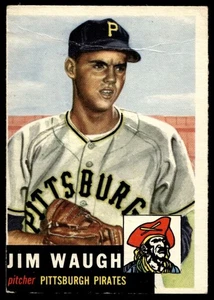1953 Topps Jim Waugh Pittsburgh Pirates #178 A1 - Picture 1 of 2