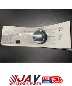 Whirlpool W10825111 W10911023 Washer Control Board Panel JJV# 10497 - Picture 1 of 1