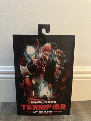 Terrifier Ultimate Art the Clown Blood Soaked Exclusive Walmart NECA IN HAND! - Image 1 of 3