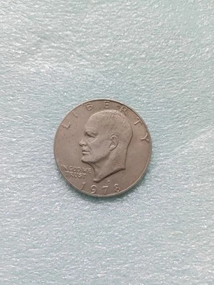 1978 Eisenhower Dollar Error  Coin - Image 1 of 4