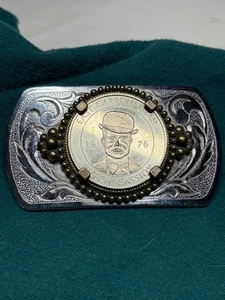 1976 Butch Cassidy Western Belt Buckle East Carbon Utah - Picture 1 of 7