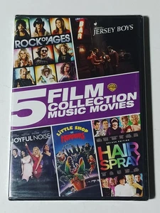 [NEW] 5 Film Collection : Music Movies (DVD) Jersey Boys, Joyful Noise, & more - Foto 1 di 2
