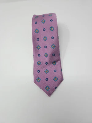 Corbata de colección Robert Talbott mejor de su clase púrpura brillante cachemira seda de lujo Foto 1 de 4