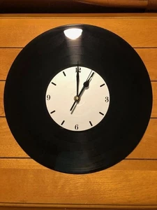 Vinyl Uhr Vinyl LP Schallplatte Wanduhr Home Art Dekor handgefertigt - Bild 1 von 4
