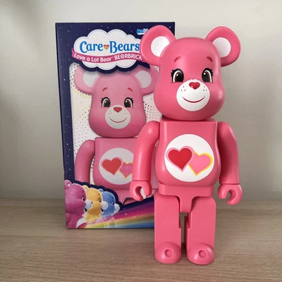 Oso Medicom Bearbrick Care Bear Love-A-Lot 400 % auténtico Foto 1 de 2