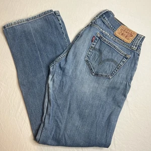 Jeans rectos bajos Levi’s 542 para mujer 32x30 talla 10M lavado medio - Imagen 1 de 8