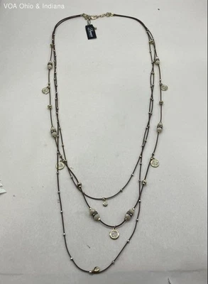 Collar Triple Capa "Vintage Vibe" Premier Designs Nuevo con Etiquetas Foto 1 de 4