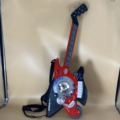 Vintage V-RAP:} Guitar Mixer Toy Lights Sound Drum Rare / Tested - Image 1 of 4