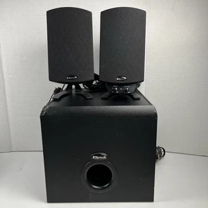 Klipsch ProMedia 2.1 THX Certified PC Desktop Computer Speaker System - Black - Photo 1/18