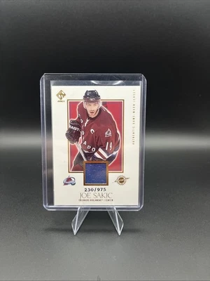 2002-03 Pacific Private Stock Reserve - Joe Sakic #111 /975 (MEM) - Image 1 of 2