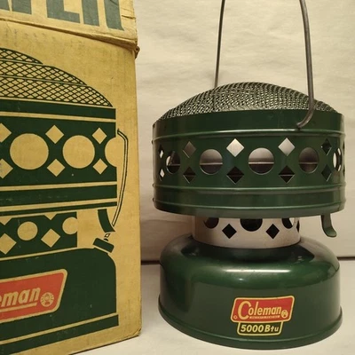 Calentador Catalítico Coleman 511A-700 5000BTU Excelente Estado con Caja De Colección 1969 Foto 1 de 4