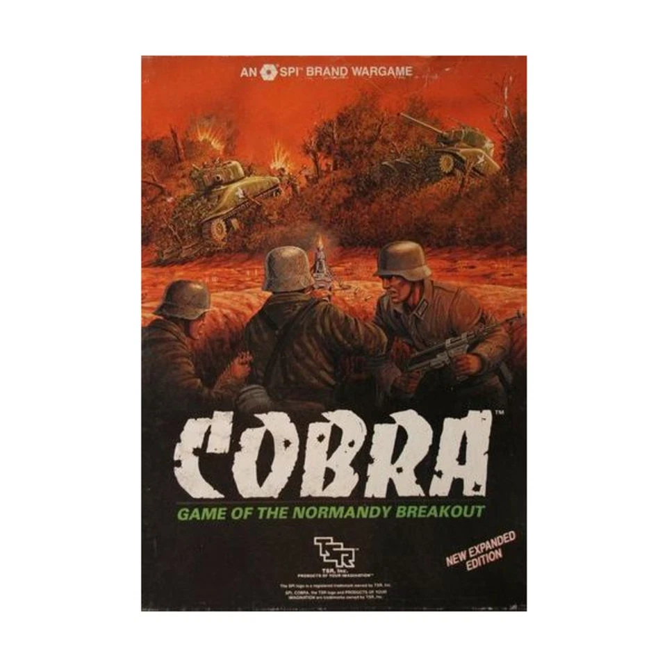 SPI War Games Cobra (Expanded Ed) Box VG+/EX - Image 1 of 1