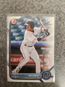 Papel Bowman Baseball 2022 Ian Lewis Bowman Prospects 1st Bowman - Imagen 1 de 2