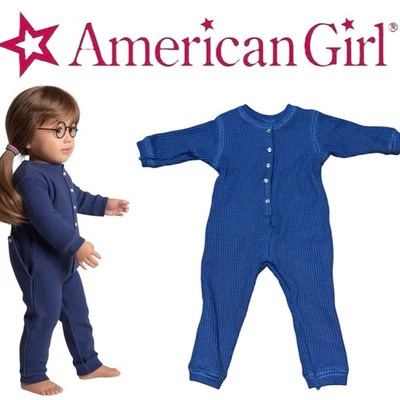 🌸 American Girl 🌸 1998 PC Retired AGOT 🌸 Periwinkle Union Suit w/ Rear Flap - Image 1 of 4