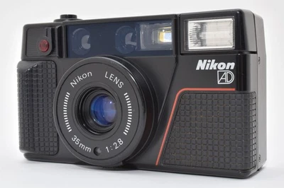 [Exc+5] Nikon L35 AD2 Point & Shoot Film Camera Pikaichi From JAPAN - Image 1 of 4