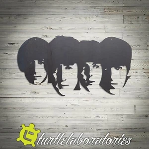 Beatles Gesichter Metall Wandkunst hängende Wohnkultur - Bild 1 von 3