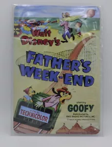 Tin Sign "WALT DISNEY GOOFY In - Father's Week - End" - Picture 1 of 1
