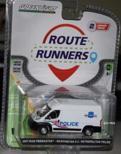 Greenlight 1/64 2017 Ram Promaster Washington D.C. Police Route Runners Series 2 - Picture 1 of 1